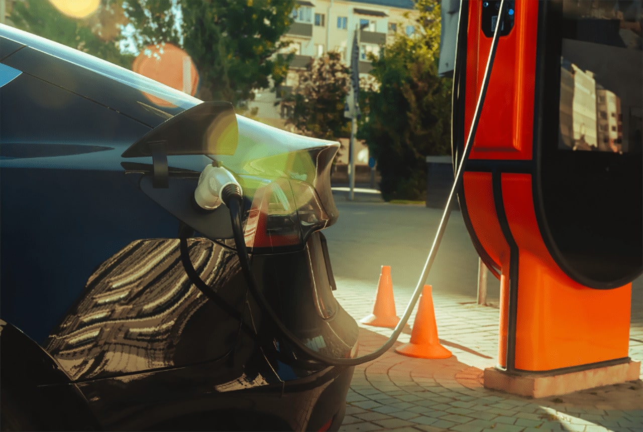 Station de recharge pour véhicule électrique